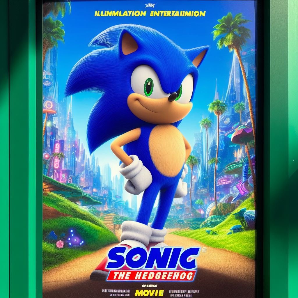 Imagine Sonic The Hedgehog: The Movie: The Game