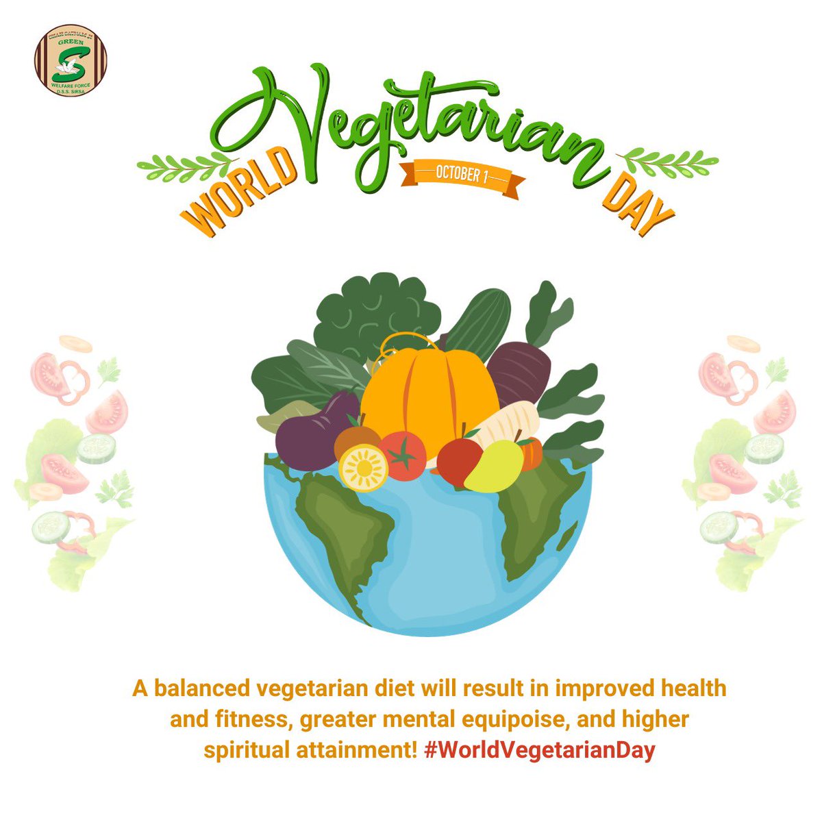 A journey towards wellness and harmony begins with respect & empathy for all. This #WorldVegetarianDay, celebrate the power of plates towards a greener & humane world. With plant-based food we choose compassion with each bite, reduce our ecological footprint & promote better