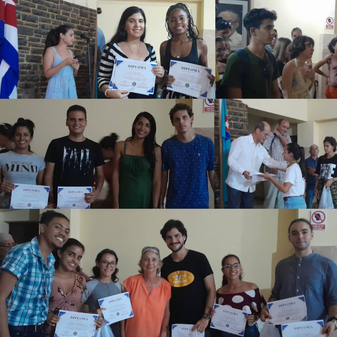 IsriComite's tweet photo. En la tarde de ayer fue realizada la clausura de la *XIV Jornada Científica Estudiantil* en nuestro instituto🏫. Allí, se dieron a conocer los resultados del trabajo en comisiones 👨‍💻, así como las sugerencias y felicitaciones de los tribunales 👩‍🏫👨‍🏫. 

Muchas gracias a todos🎉 https://t.co/GNM5kSjDOT