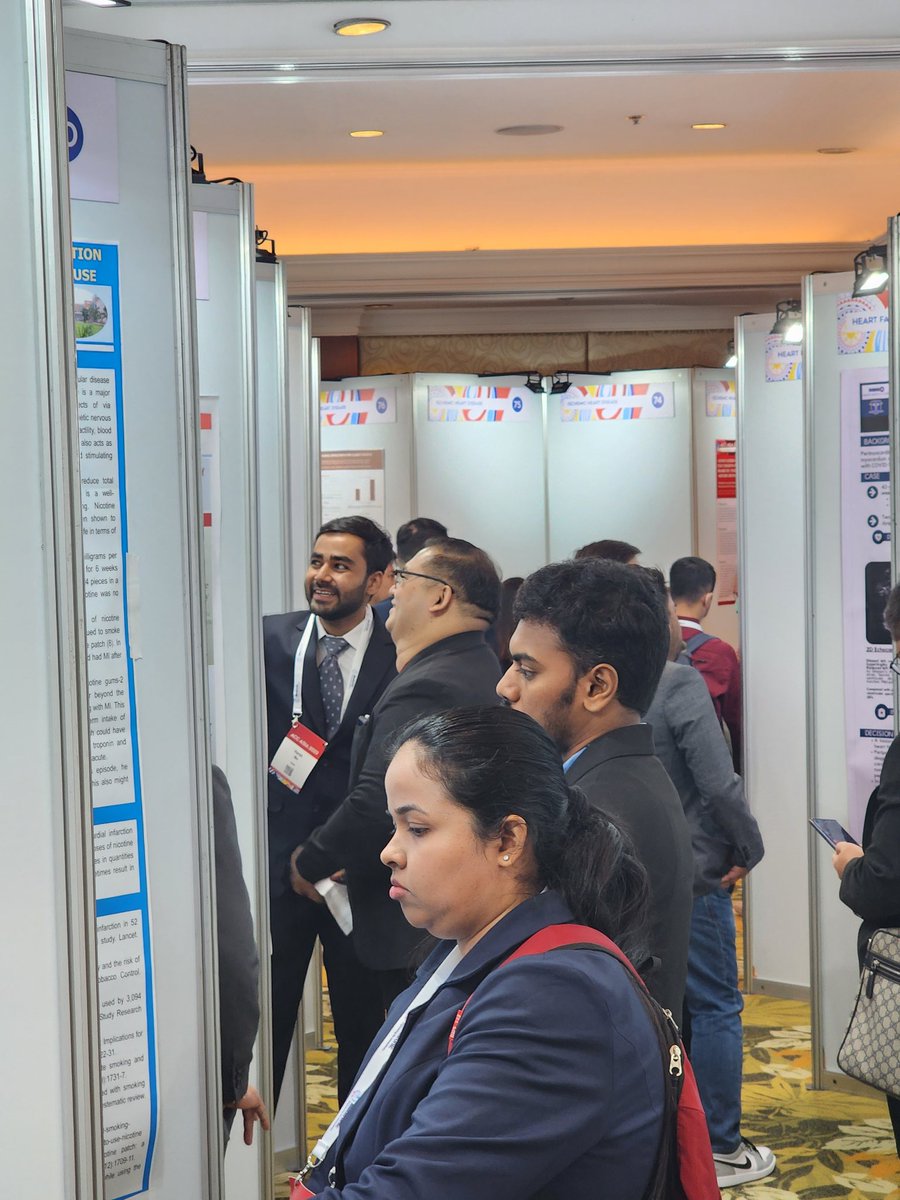 22harsh9's tweet photo. We showcased three impactful posters on day 1 of the ACC, Asia . Very grateful to our mentor ! #ACCAsia
@ACCinTouch @AgstamSourabh  @Abhishek_27Y https://t.co/rIhSvN1nqt