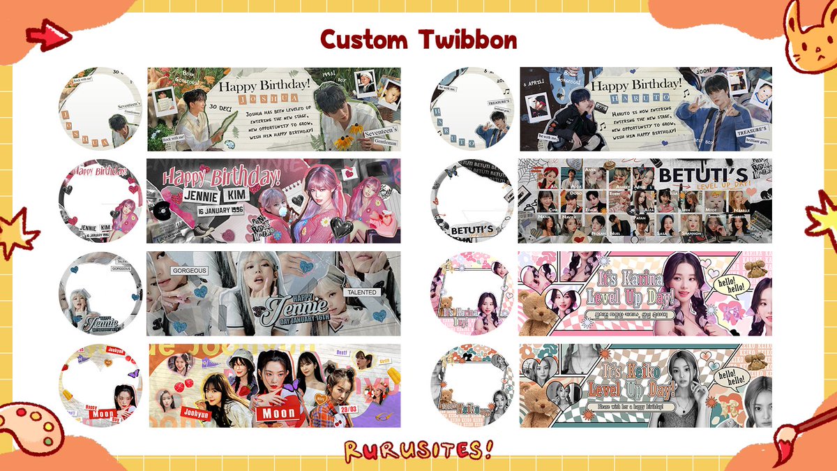 dearlyruru's tweet photo. @yduzuha Hello, Ruru bisa bantu bikinin kakak twibbon atau layout custom bebas request, nih! Boleh dilihat result-result aku di sini ya, kalau tertarik bisa langsung hubungi aku. ❤
https://t.co/tjBwtrfapR