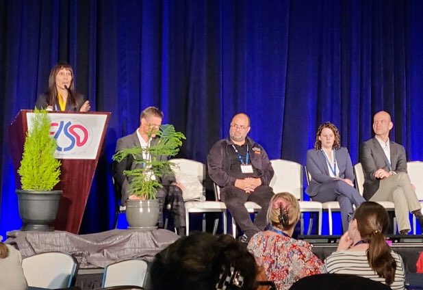 Fantastic session and panel discussion with leaders in the field about current challenges and future directions of #ECPR programs.