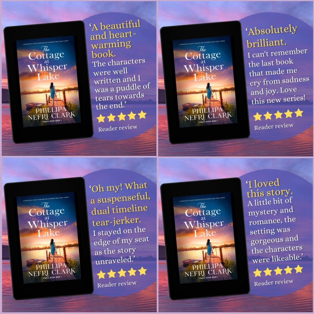 PhillipaNClark's tweet photo. Have you escaped to Whisper Lake yet? Start here https://t.co/xY6b9H2fIy #womensfiction #escape #smalltownfiction #romancebook #romancenovels #HistoricalFiction #tissuesrequired #thecottageatwhisperlake @Stormbooks_co https://t.co/Uy16SisckV