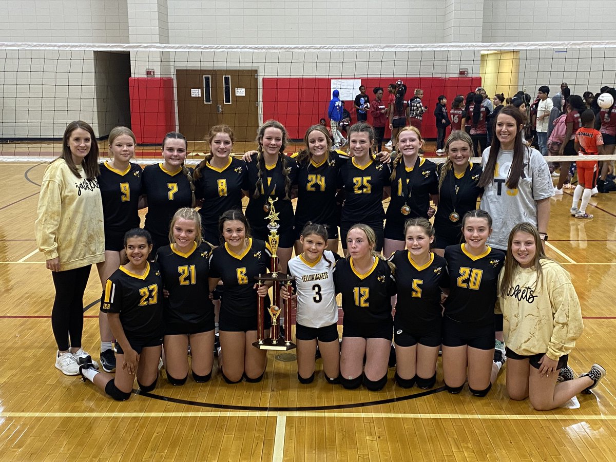 Corner Middle School (@cornermiddle) on Twitter photo Congratulations to the CMS Lady Yellow Jacket Volleyball team on their victory over the Irondale Mounties to claim the 2023 Jefferson County Middle School Volleyball Championship! We are proud of you all!!! <a href="/JEFCOED/">Jefferson County Schools</a> <a href="/jefcoedathletic/">JEFCOED Athletics</a> Congratulations to the CMS Lady Yellow Jacket Volleyball team on their victory over the Irondale Mounties to claim the 2023 Jefferson County Middle School Volleyball Championship! We are proud of you all!!! <a href="/JEFCOED/">Jefferson County Schools</a> <a href="/jefcoedathletic/">JEFCOED Athletics</a>