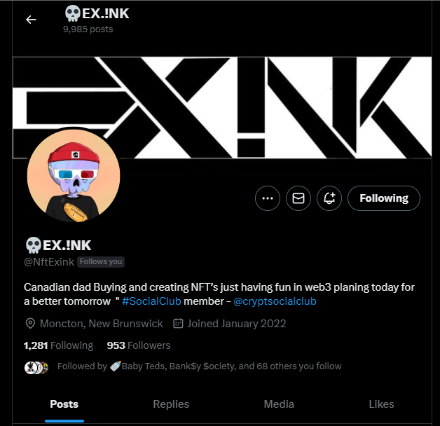 cryptsocialclub's tweet photo. Congratulations to the lucky winner of a #CryptReborn 1.1 from our fantastic #XContest! ๐
The #socialclub is just getting started with these engaging #Community contests, which not only help our brand but also bring our members closer together as we continue to progress. https://t.co/lSnZLQjk0L