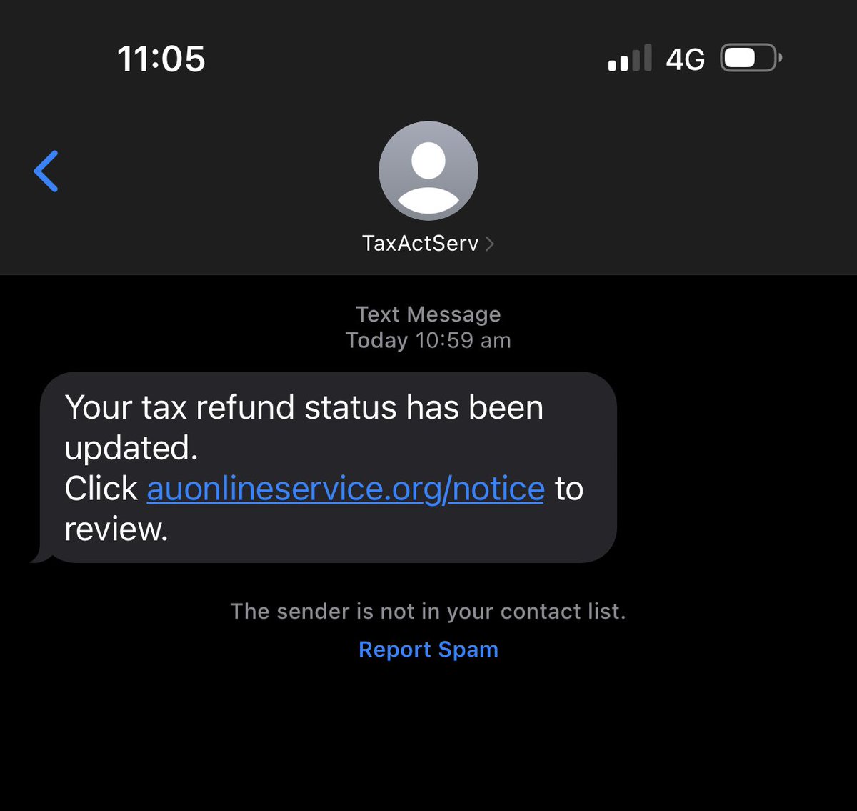 waters33779942's tweet photo. First msg I received as soon as I landed in Sydney #scam #smsscam #scamwatch https://t.co/Yz9LjBjT4P