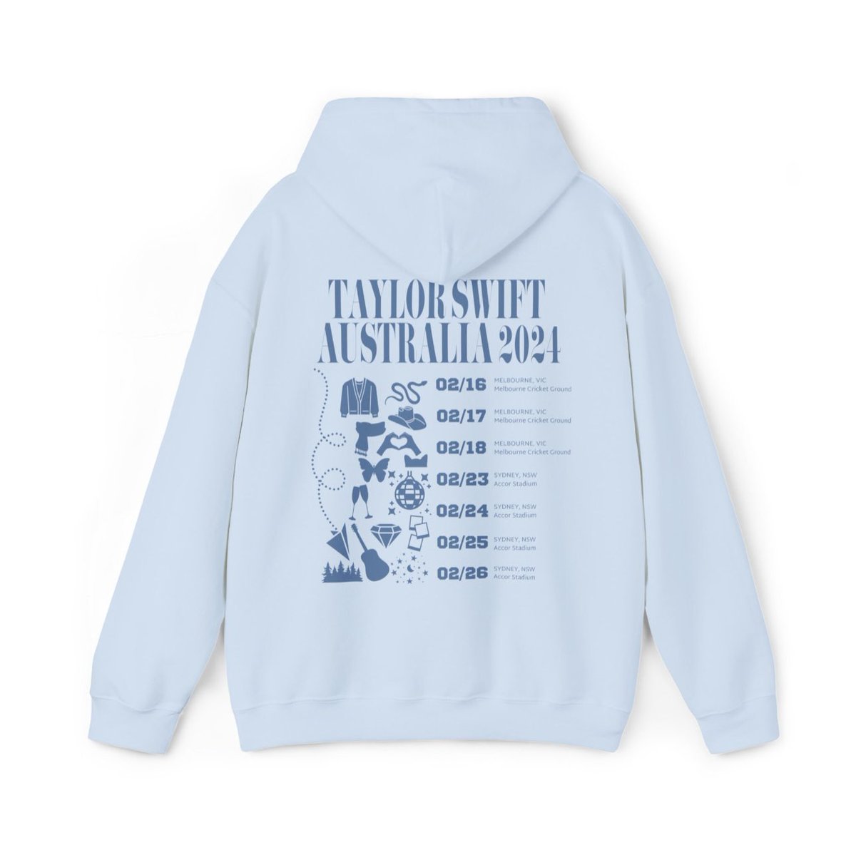 coolchickco's tweet photo. 🥳NEW PRODUCT ALERT🥳 Australian Eras Tour hoodies and tees! Kids and adult sizes available. Get yourself some eras tour merch before The Eras Tour even gets to Australia! 
Etsy link in my bio🥰 https://t.co/SgD3bl2vjD