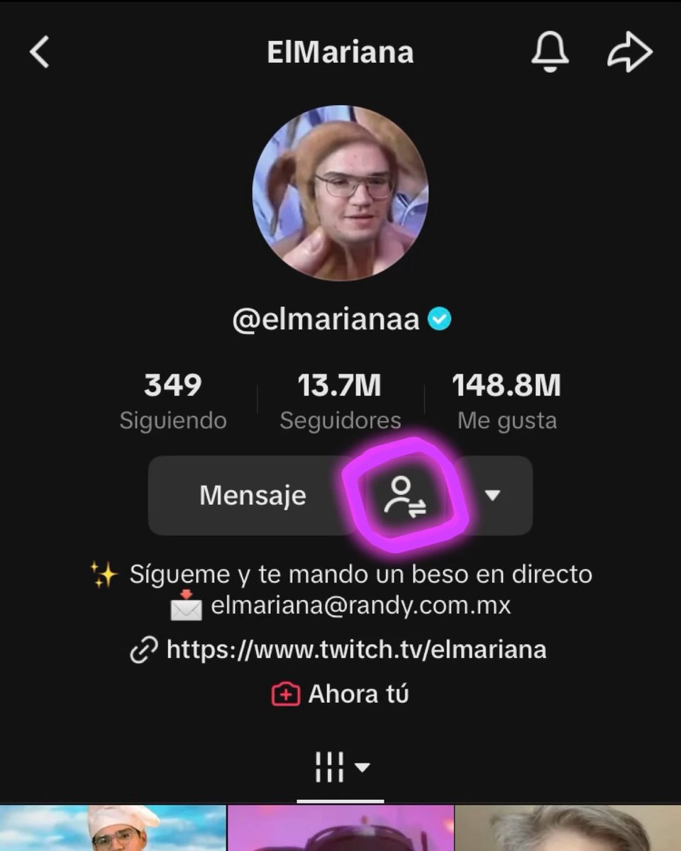 Stephzazaa's tweet photo. Y aún no me creo que valdo me siguió en tiktok, si supiera la felicidad que me dio, yo lo quiero muchísimo y al seguirme se los juro que soy la chica más feliz del mundo, no se como expresar esta emoción, muchas gracias valdo tqmm🤍

@elmarianaa 🫂 https://t.co/dHeHF76JqC