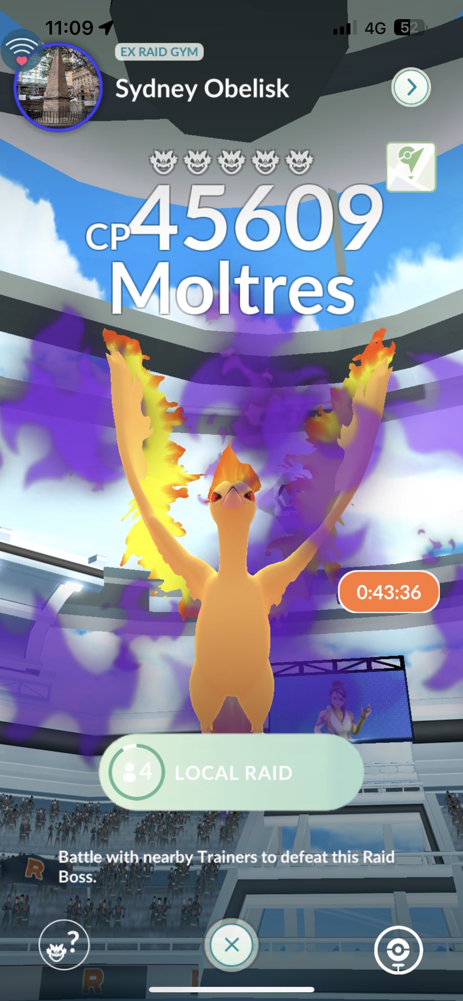 Shadow shiny moltres on my first raid : r/pokemongo