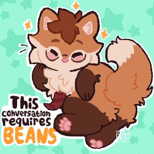 B E A N S 🫘 YCH!

Sticker: (with text, transparent bg) 23$

Sticker + Stars BG version+ No text with BG verson: 30$

Complex Designs may have additional!

Pm me if interested!