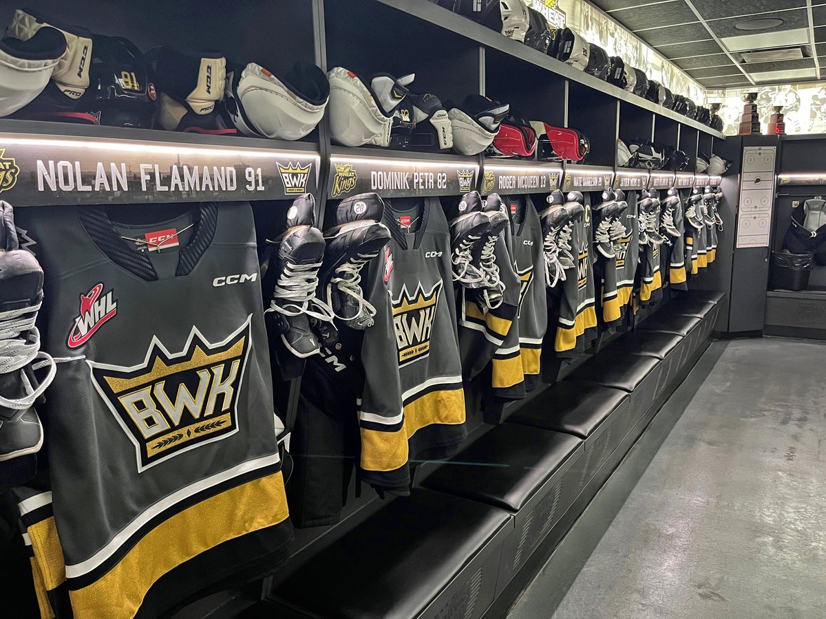 bdnwheatkings's tweet image. Introducing the new alternate jerseys of the Brandon Wheat Kings! #TimeToRise