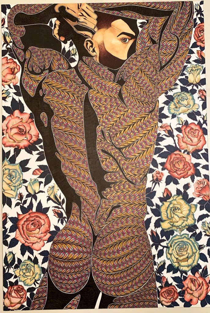 Q_theMind's tweet photo. @KiDCuDi #CudiBookCover

All hand drawn using sharpie Markers, PrismaColor Markers, Ink, and Swarovski Crystals. No rulers No stencils https://t.co/j5xocSHDXY