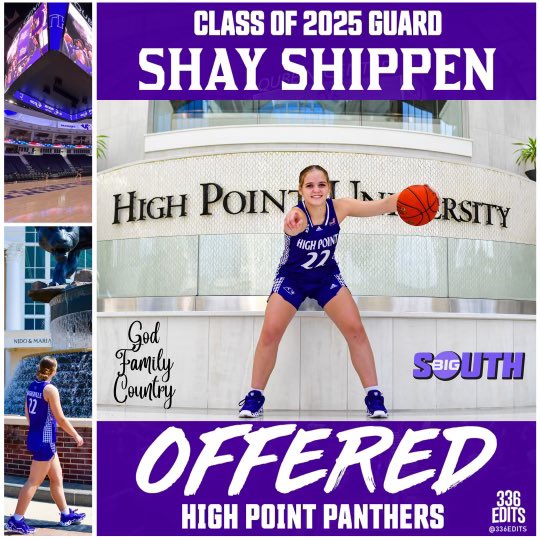 2025 5’10 CG Shay Shippen has earned an offer to High Point University. Shay coming off a big Summer, one of the most recruited prospects on west coast. 

#NWAMOB #FBCNWAlliance #FBCStrong