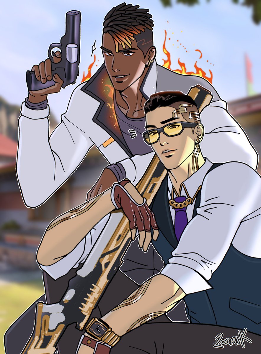 zoomik_art's tweet photo. They're boyfriends, your honor

#chamnix #chamber #phoenix #ValorantArt #VALORANTfanart https://t.co/olK0RB5XKY