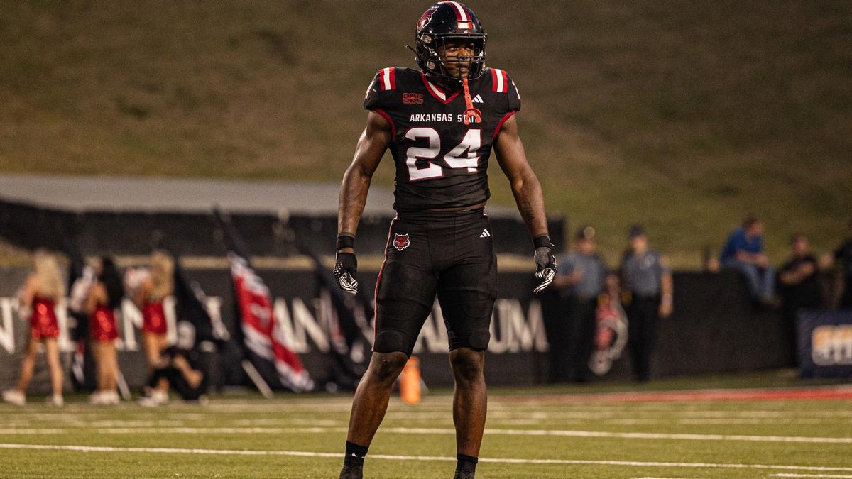 Week 5 Performance

LB Javante Mackey - Arkansas State

• 7 Tackles (7 Solo)
• 2 Tackles for Loss 
• 2 Sacks