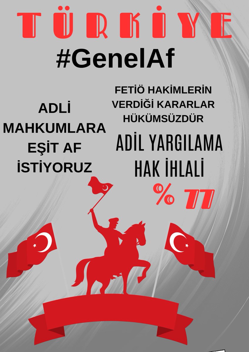 <a href="/kapali_mahkuma/">🇹🇷ÖZGÜRLÜĞÜ GERİ ALAN KIZ 🕊️</a> <a href="/RTErdogan/">Recep Tayyip Erdoğan</a> <a href="/yilmaztunc/">Yılmaz TUNÇ</a> <a href="/Mhalukcavusoglu/">M.Haluk Çavuşoğlu</a> Aileler Perişan #GenelAf İstiyoruz 
Kader mahkumlarına <a href="/RTErdogan/">Recep Tayyip Erdoğan</a> <a href="/yilmaztunc/">Yılmaz TUNÇ</a>