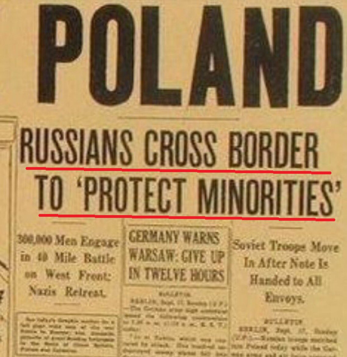 BrianChutskoff's tweet image. #SovietSoldiers were #NaziCollaborators from 1939-1941 &amp;amp; only switched sides because #Hitler betrayed #Stalin I suspect nearly all those who immigrated to 🇨🇦 after #WWII are deceased. I don’t recall that during their lives that they had to answer for #WarCrimes committed in 🇵🇱