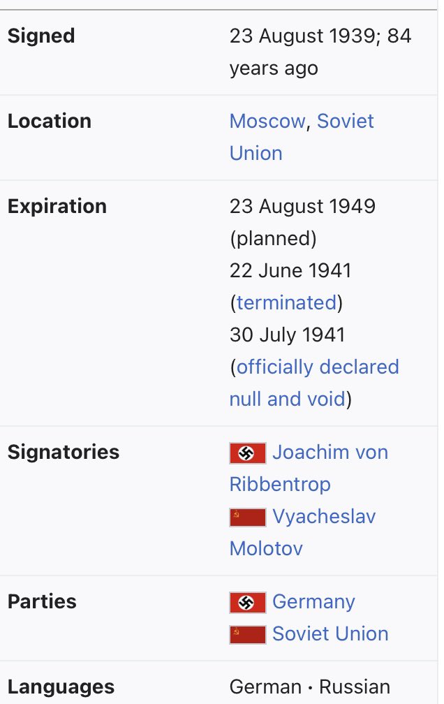 BrianChutskoff's tweet image. #SovietSoldiers were #NaziCollaborators from 1939-1941 &amp;amp; only switched sides because #Hitler betrayed #Stalin I suspect nearly all those who immigrated to 🇨🇦 after #WWII are deceased. I don’t recall that during their lives that they had to answer for #WarCrimes committed in 🇵🇱