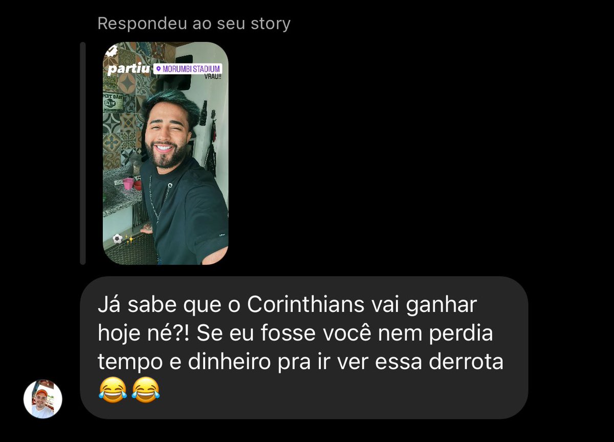 lucasvrau_'s tweet photo. boa noite, tem algum Corinthians on-line aí) https://t.co/PGUUzop5wG