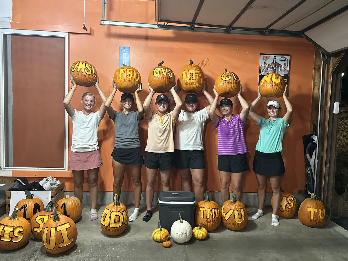 Pumpkins ✅ 
See everyone tomorrow for the practice round🎃👍🏻