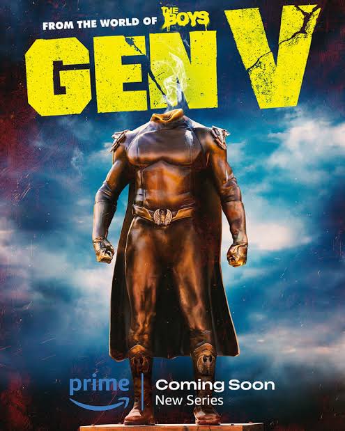 HIDEO_KOJIMA_EN's tweet photo. I love "THE BOYS," so I watched an episode of its spin-off, "GEN V." Is it a superhero school? A super power school Z or a "Euphoria" version of a super power? I was expecting something a little different, but it's a direct school version of "THE BOYS"! They've gone all out! Blood, guts, and youth are all over the place! I was very satisfied! Oh, this is great. Thanks Eric! I will watch the next episode. 👍