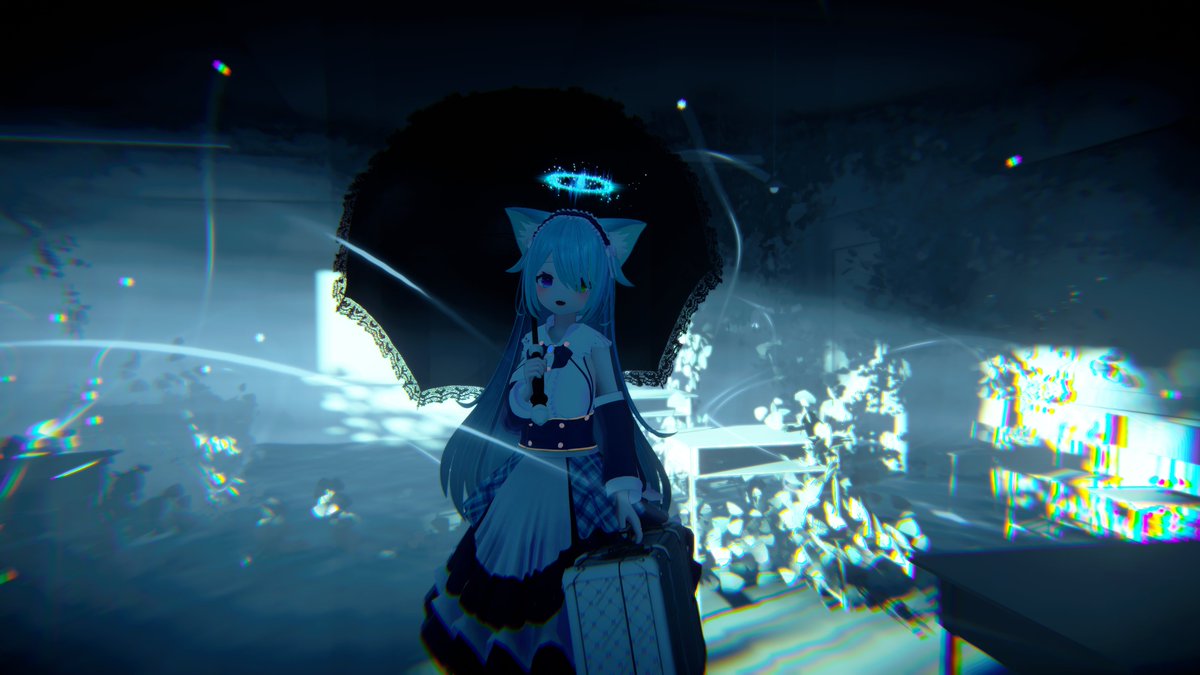 rinka_lynx's tweet photo. おはようございます、ご主人様！    
#OKITUNELAND
#ソフィナ3D 
#VRChat https://t.co/wTYqxPFb2X