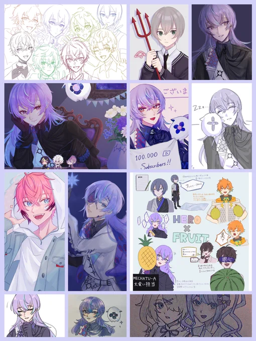 # 今月描いた絵を晒そう

(先月) 