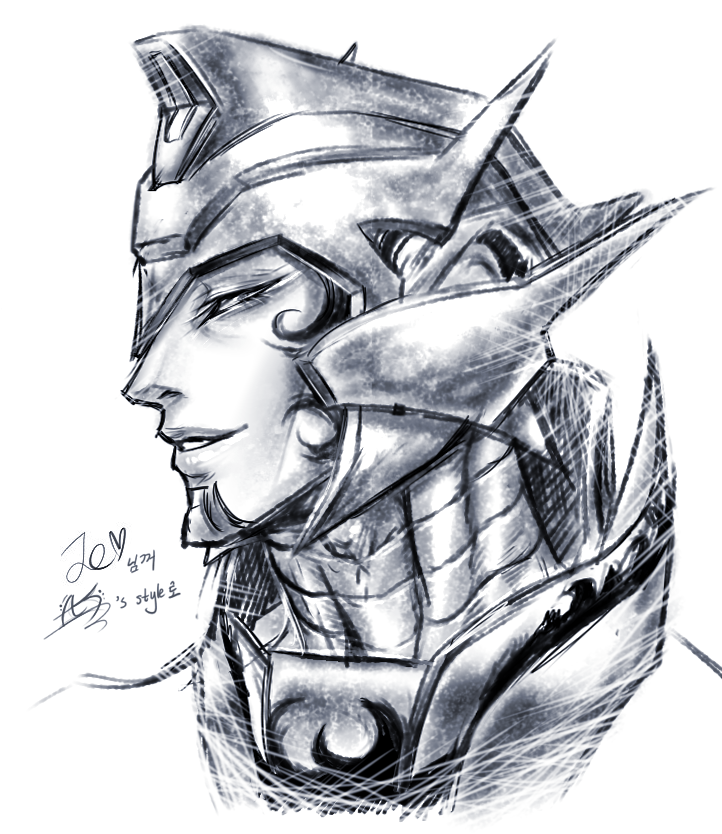 I tried XDDD DAng, both your artstyle &amp; character are fricking HAWT<3 원판 캐릭터가 넘 잘생겼을 뿐더러, 금손이셔서 감히 제가 제 스타일로 그린다고 안달났숨돠ㅋㅋㅋ