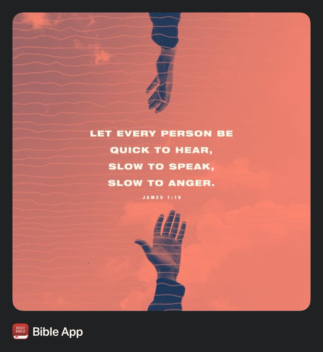 #verseoftheday James 1:19