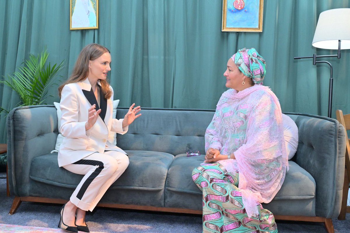 In my conversation with Natalie Portman, we emphasized the need to end gender-based violence so women and girls can enjoy their rights and thrive.