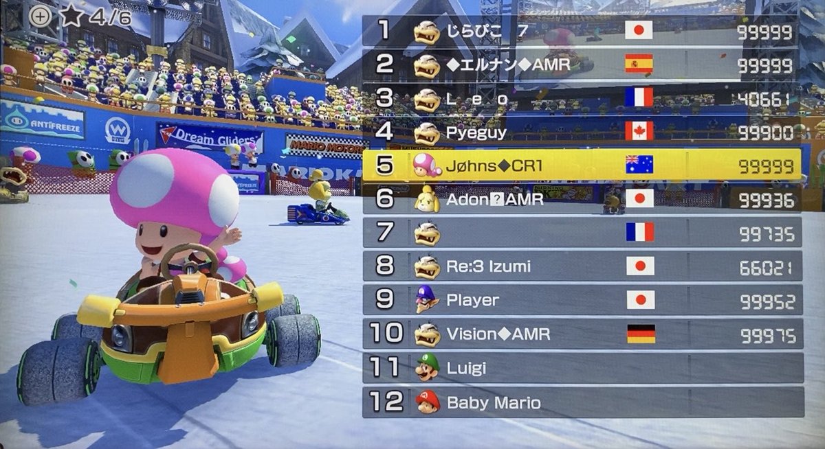 JohnsMK8's tweet photo. Congrats to ⁦@Jirapiko⁩ on VR5, 6, 7 as well as ⁦@Hernan_MK7⁩ on VR5 &amp; 6! https://t.co/oNKENSnQID