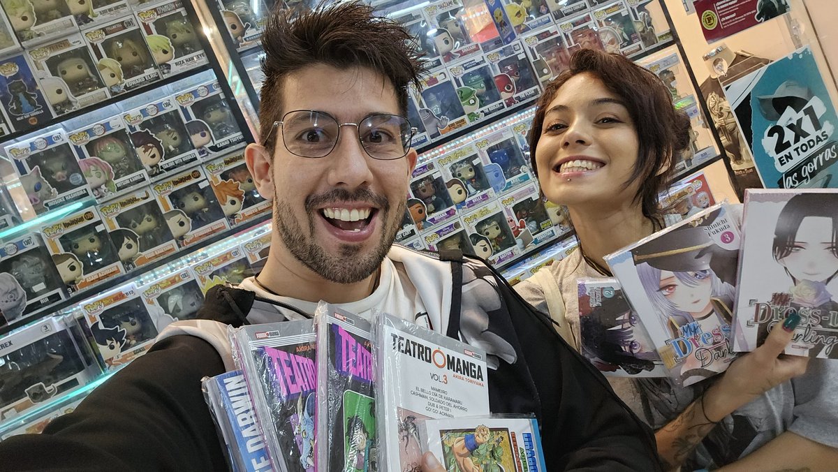 Ryuyin_Ovi's tweet photo. Nos vinimos a @PaniniMangaMx por nuestra dotación de mangas. Ya traía mucho tiempo queriendo estos títulos
@AndydMiel https://t.co/u2xHwqj03a