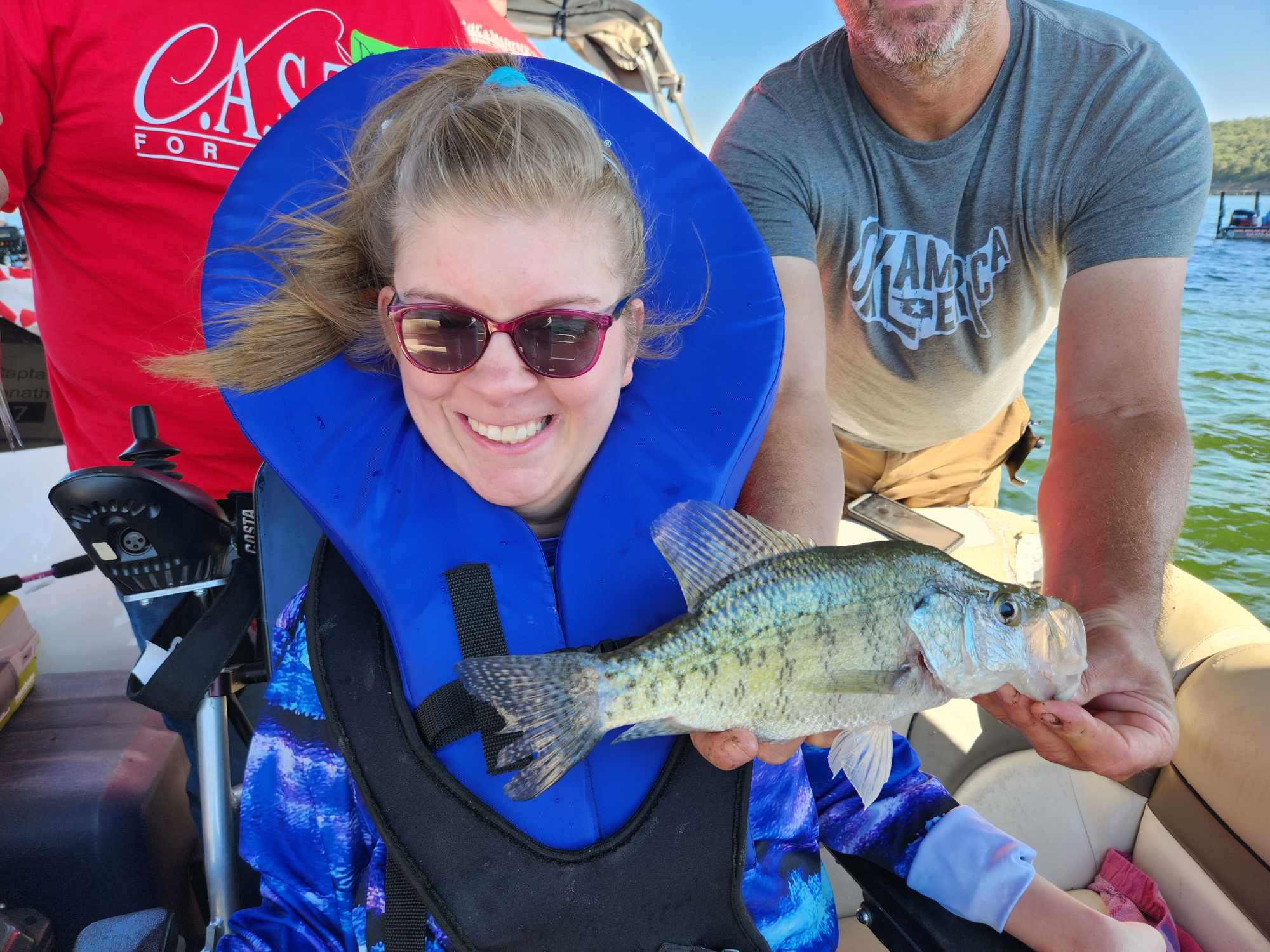 Mike Burnside on X: Kenzi got to fish in Cast for Kids Oklahoma event at  Skiatook Lake today; they gave her Zebco rod and reel, tackle box, gear,  lunch, and award. Quite