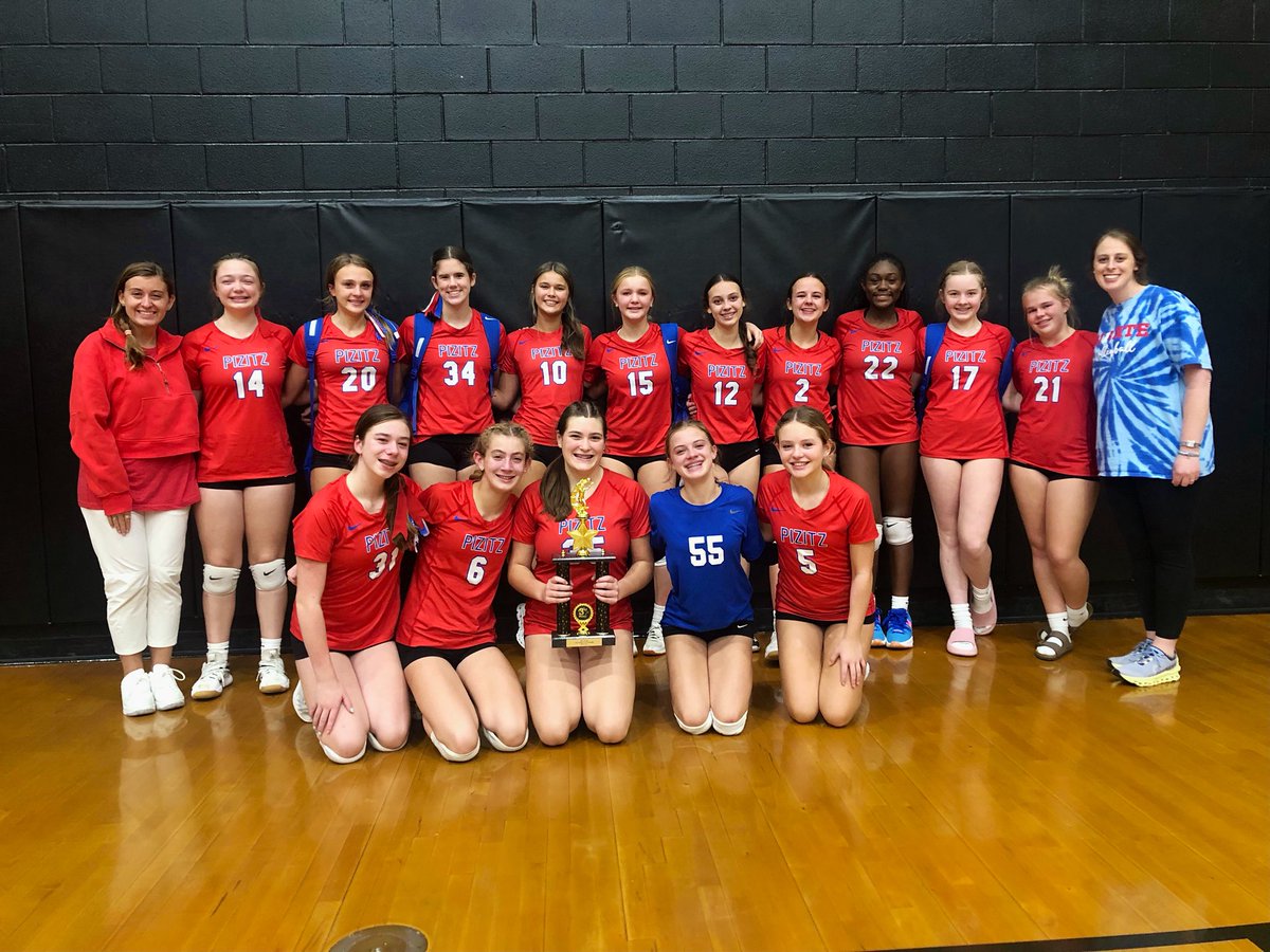 A great day of volleyball in the metro tournament…congrats to 8th grade on a 3rd place finish!