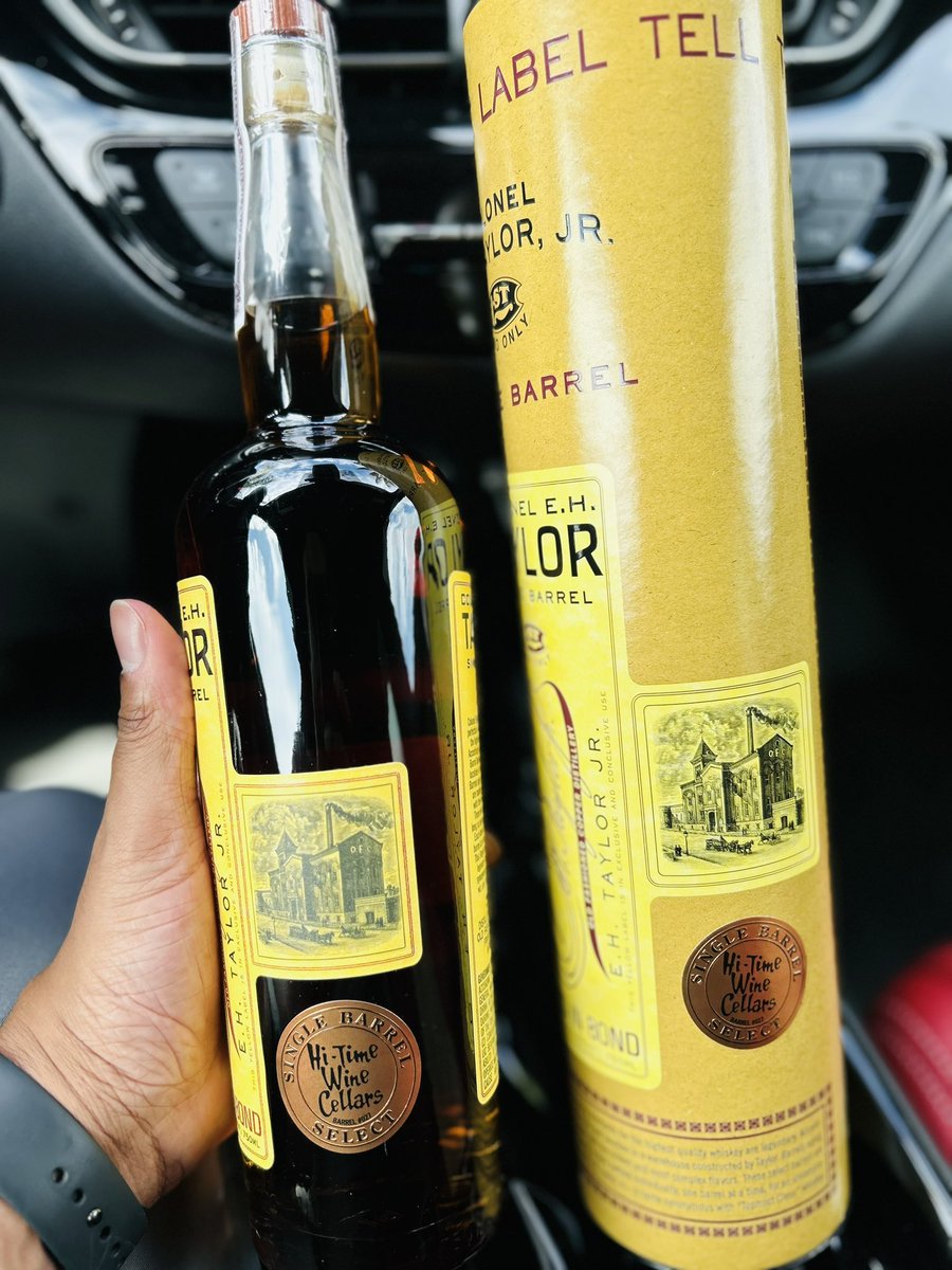 Can never have too many bottles of #ColonelTaylorSingleBarrels let alone a store pick. #Bourbon #BourbonHeritageMonth #Whiskey #BuffaloTrace #ColonelTaylor #SingleBarrel