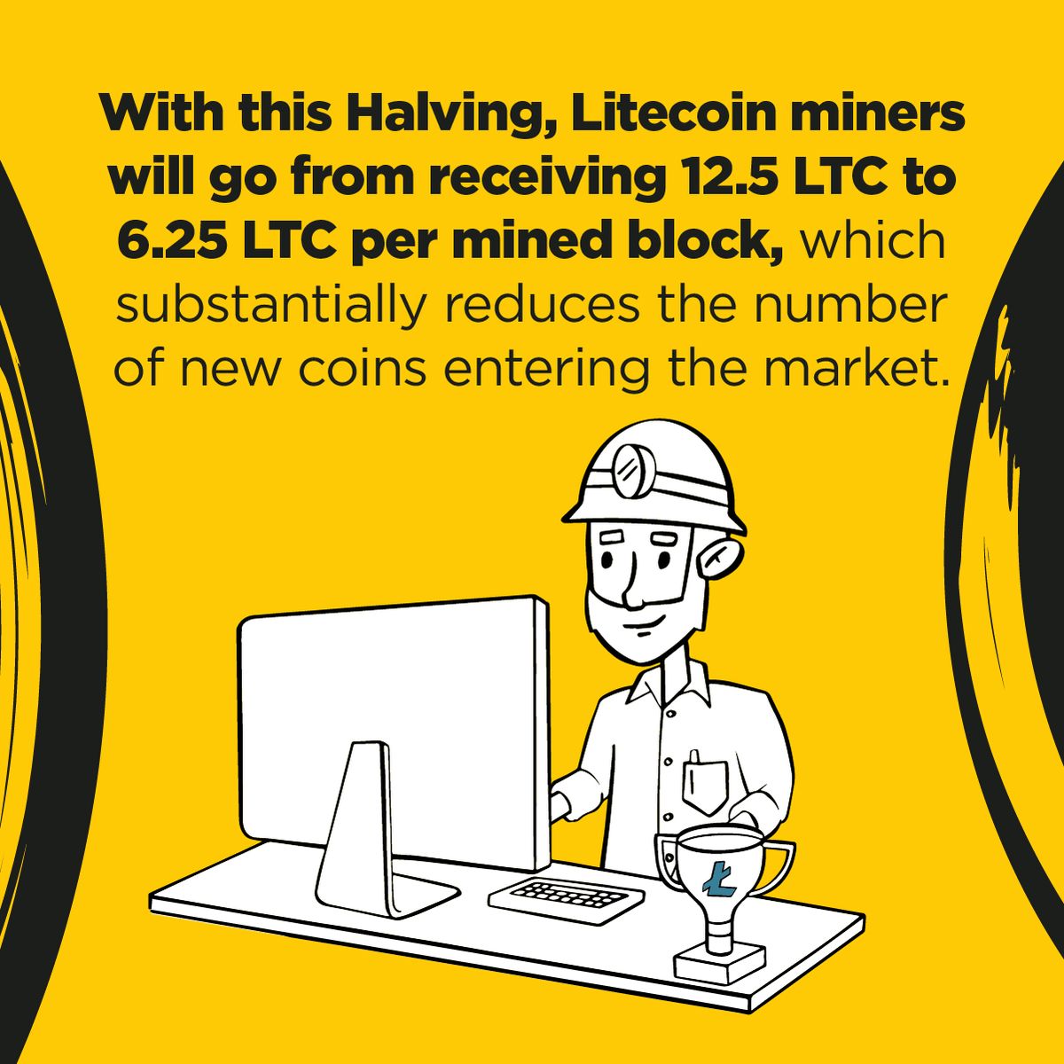 Megaacademy_en's tweet image. 🤔What is #Litecoin #Halving and how does it benefit you? Halving is an event that #reduces the supply of #coins and increases their #value🤩 Do you want to know how to take advantage of this opportunity? Then read on and discover everything you need to know with #MegaAcademy