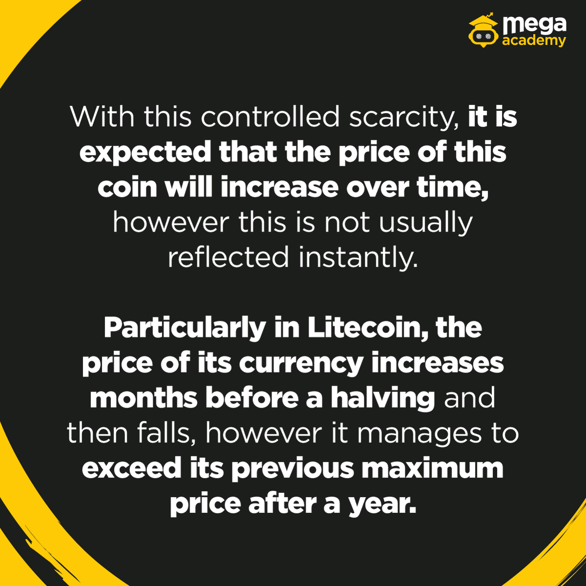Megaacademy_en's tweet image. 🤔What is #Litecoin #Halving and how does it benefit you? Halving is an event that #reduces the supply of #coins and increases their #value🤩 Do you want to know how to take advantage of this opportunity? Then read on and discover everything you need to know with #MegaAcademy