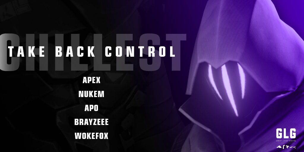 GLG | Great Lakes Garland (@glgaminglounges) on Twitter photo 🥶CHILLEST CHAMPS!🥶
Congratulations <a href="/TakeBackCTRLGGS/">TakeBackControl🌎</a> on claiming victory in tonight's #ValAndChill !
Congratulations:
🥇<a href="/333apex/">APEX</a>
🥇<a href="/itsvepo/">Vepo</a>
🥇<a href="/wokefox/">kev</a>
🥇<a href="/nukemmist/">Nukem Mist</a>
🥇<a href="/brayzeee10/">Brayzeee</a>
More #Valorant tournaments on: battlefy.com/glg-tournaments 🥶CHILLEST CHAMPS!🥶
Congratulations <a href="/TakeBackCTRLGGS/">TakeBackControl🌎</a> on claiming victory in tonight's #ValAndChill !
Congratulations:
🥇<a href="/333apex/">APEX</a>
🥇<a href="/itsvepo/">Vepo</a>
🥇<a href="/wokefox/">kev</a>
🥇<a href="/nukemmist/">Nukem Mist</a>
🥇<a href="/brayzeee10/">Brayzeee</a>
More #Valorant tournaments on: battlefy.com/glg-tournaments