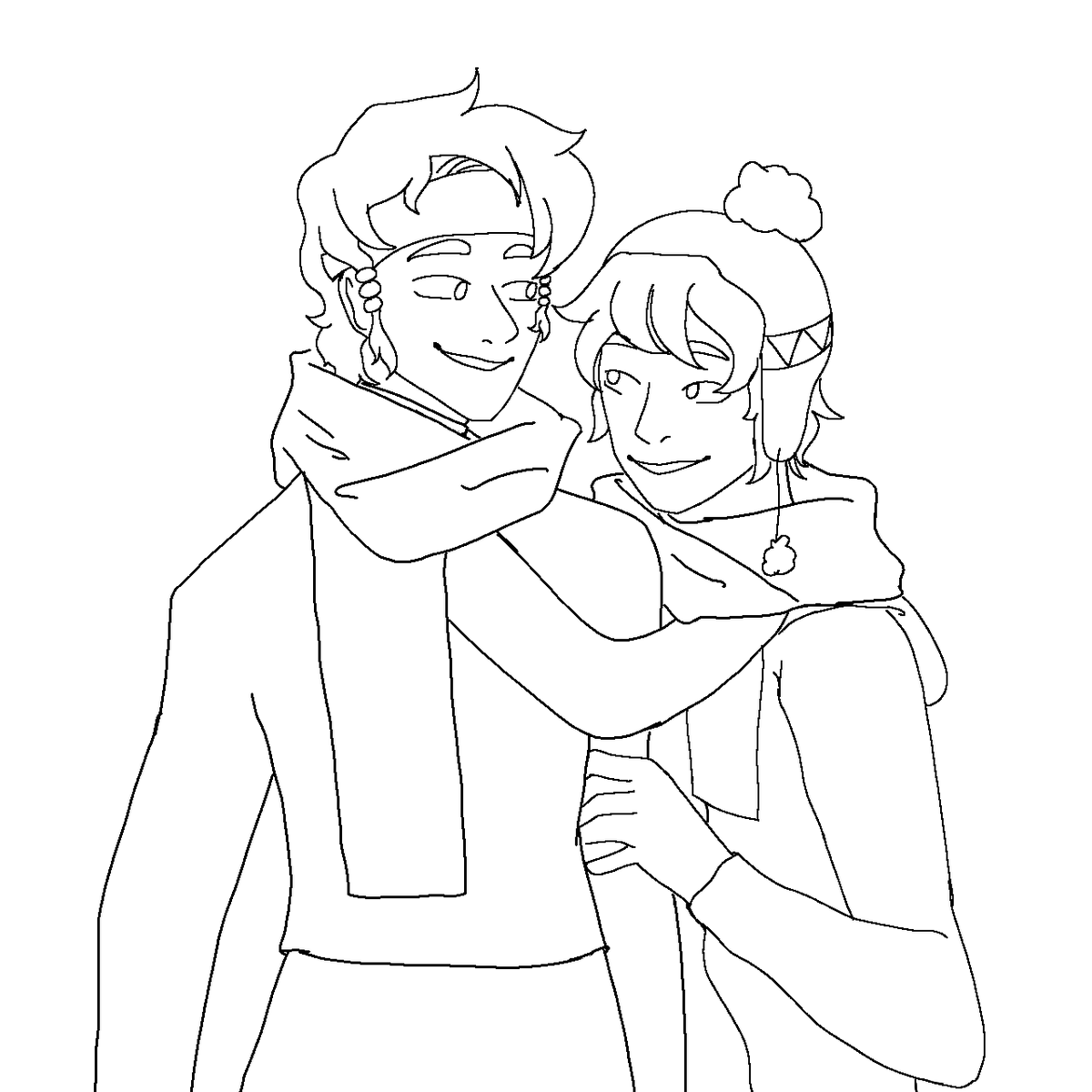 cryingcryptid_'s tweet photo. I made this yesterday and accidentally predicted the future of them having scarves
#OPQ #OPQuarentena #OPQart #OPQDiego #OPQJeffrey #JEFFREYBACON
#DIEGOTHALLES https://t.co/rKpnjYn0xQ