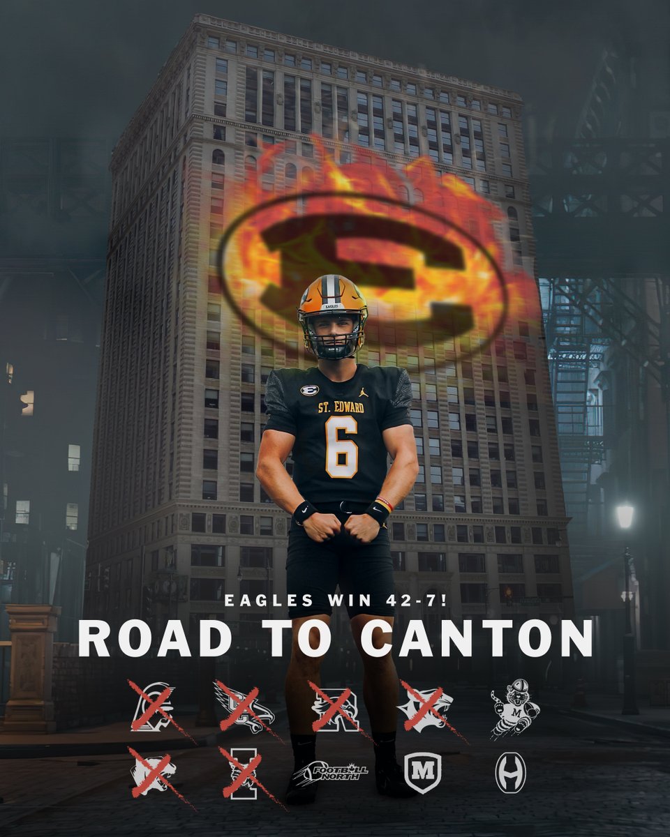 With the win the Eagles have gone 1,800 days without losing the Wildcats. The Eagles move to 6-1 on the season. The Eagles will be back in action on October 7th when they host our neighbors from up North - Football North #EDSUP #BUILTDIFFERENT