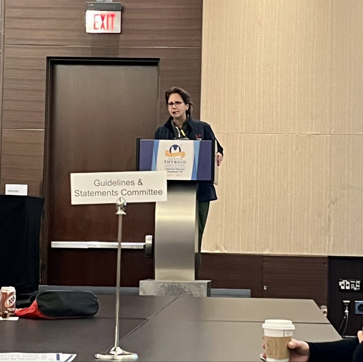 susieQP8's tweet photo. Amazing 1️⃣0️⃣0️⃣th anniversary meeting of @AmThyroidAssn!

So proud of mentee @katybethjens!

So inspired by President @Jasosamd!

So humbled to speak with Dr. Haymart @UMRogelCancer and other brilliant colleagues about my passion ▶️ small, low-risk thyroid cancer!

#ATA2023 https://t.co/Syjqf7YTm9