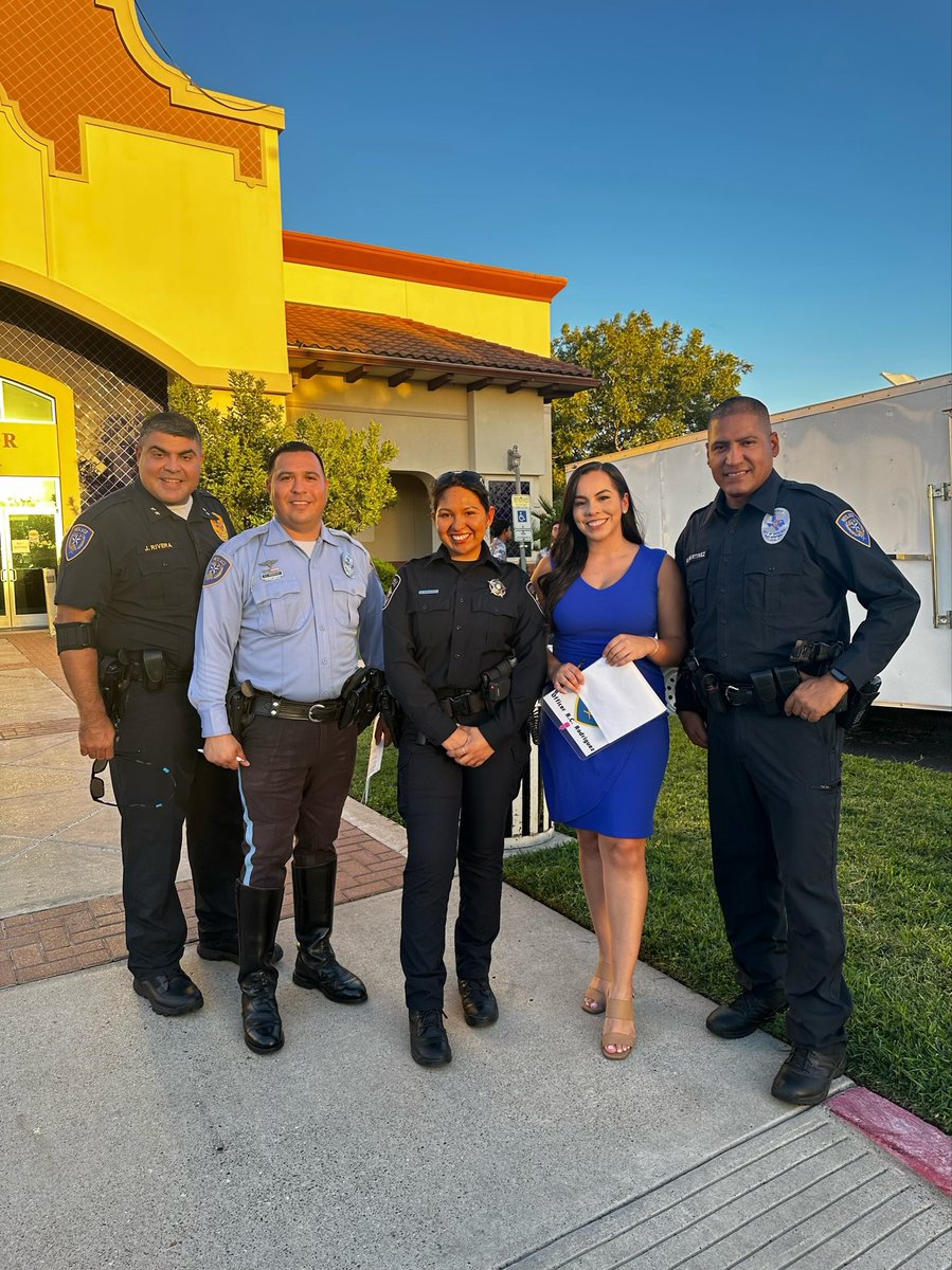 KRGV_Sandra's tweet photo. Thank you to @WeslacoPD for inviting me to be a part of their 40th Annual National Night Out! It was such a fun night filled with amazing performances and community spirit. 👏🏼✨ https://t.co/FCBVOd0M6C