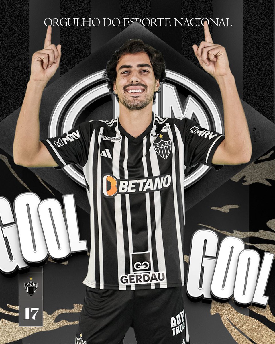 Atletico's tweet photo. ⏱️ 35‘- GOOOOOOOOOOOOOOOOOOOLLL DO GAAAAAAALLLLOOOOOOOOOOOOOOO! #GALO! #VamoGalo #GaloPaixãoNacional #INTxCAM 🏴🏳️ https://t.co/BpLniirT44