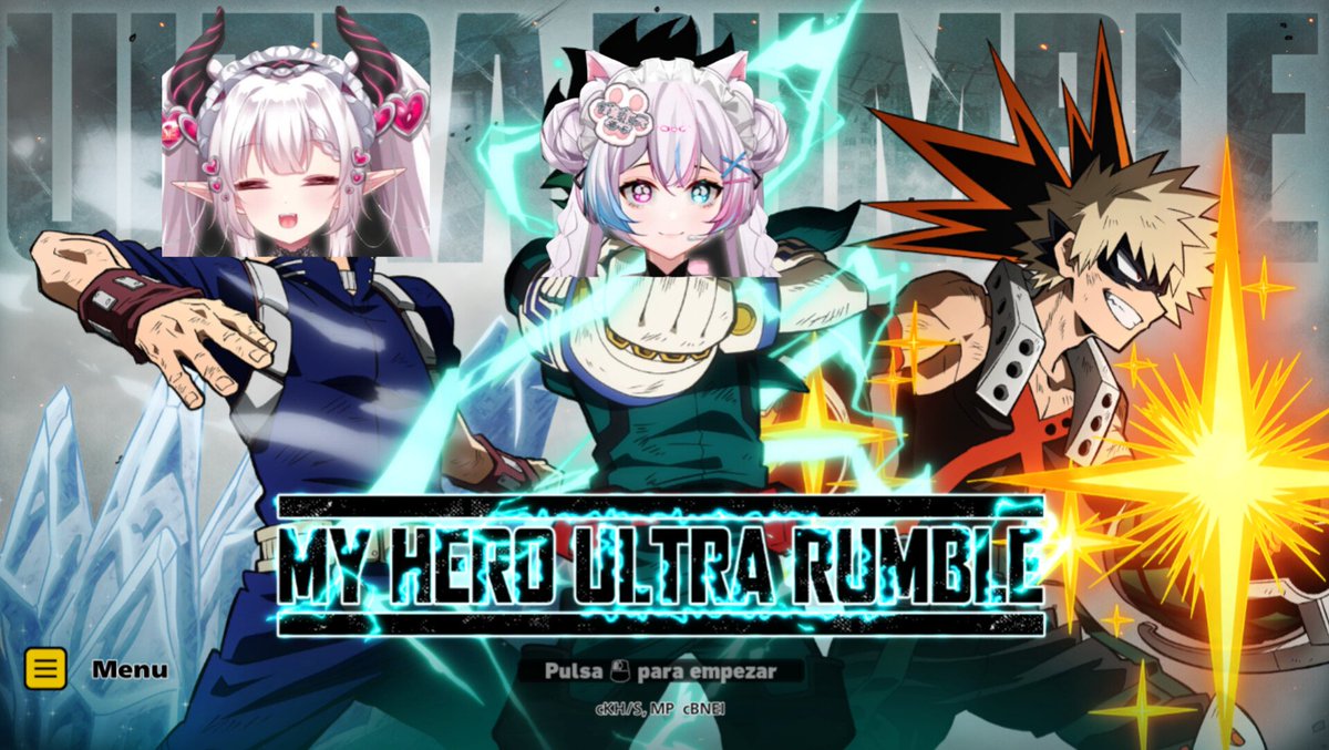 Kakuryoshi's tweet photo. Ya estamos ON dando de patadas en el nuevo Battle Royale #MYHEROULTRARUMBLE
¿Se lo van a perder? 🥺
https://t.co/4JPZfieOj0
#Vtubers #duovtuber https://t.co/ZMwDGpBnmp