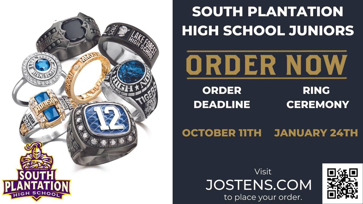 SPHS_2025's tweet photo. Class of 2025: If you haven't ordered your class ring, you now have another opportunity to do so.  All orders must be placed by Wednesday, 10/11.

If you already placed your order and / or will be ordering a ring... SAVE THE DATE of Wednesday, 1/24 for the Ring Ceremony!! https://t.co/PEos1HwAvE