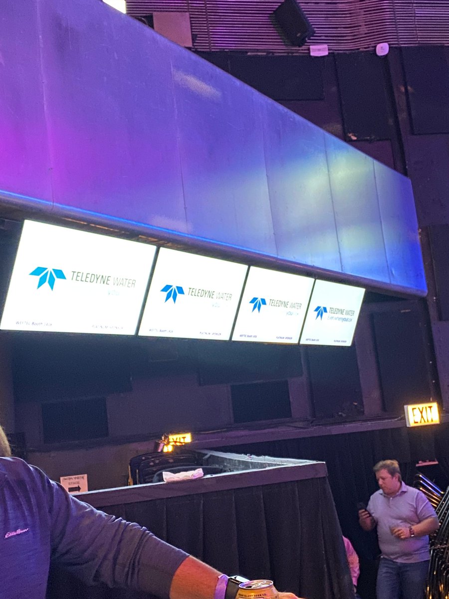TeledyneIsco's tweet image. Great night and proud to be sponsoring #Jammin4water Whose purpose is to increase access to water for those in need
#Weftec2023