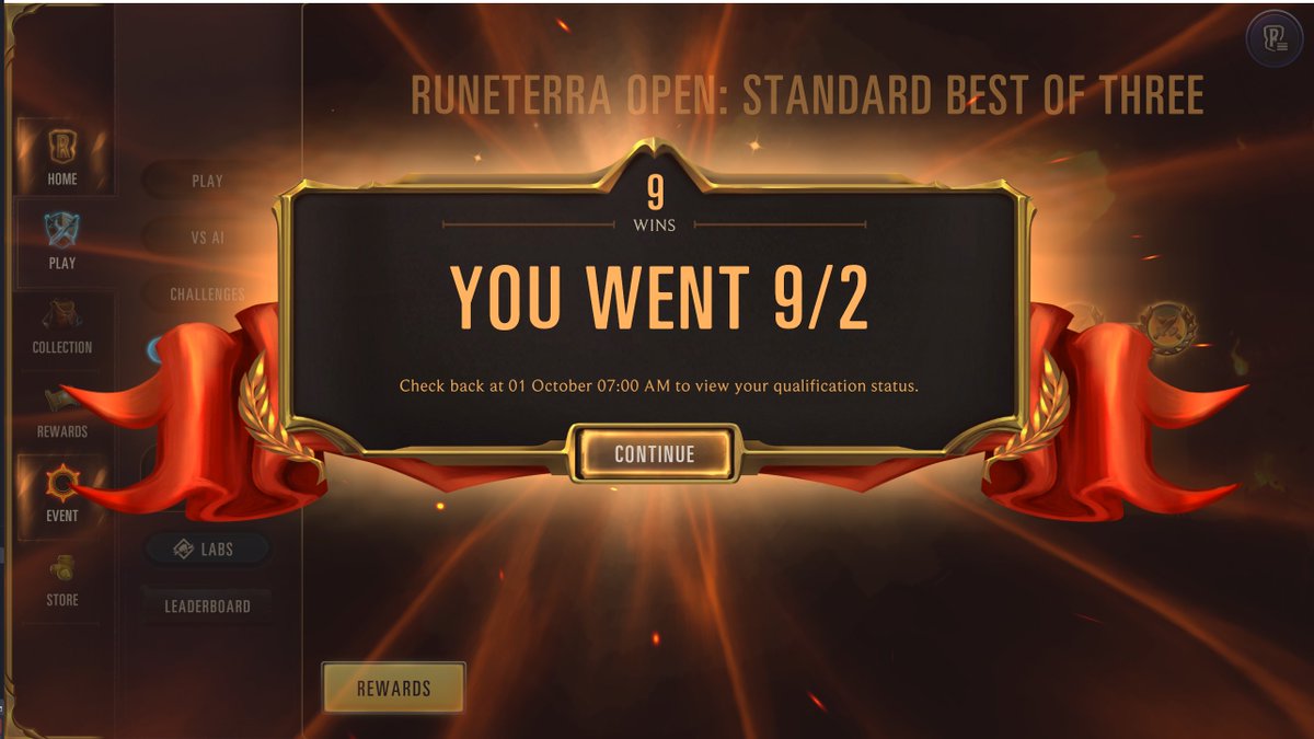 9-2, hope it's not a fluke