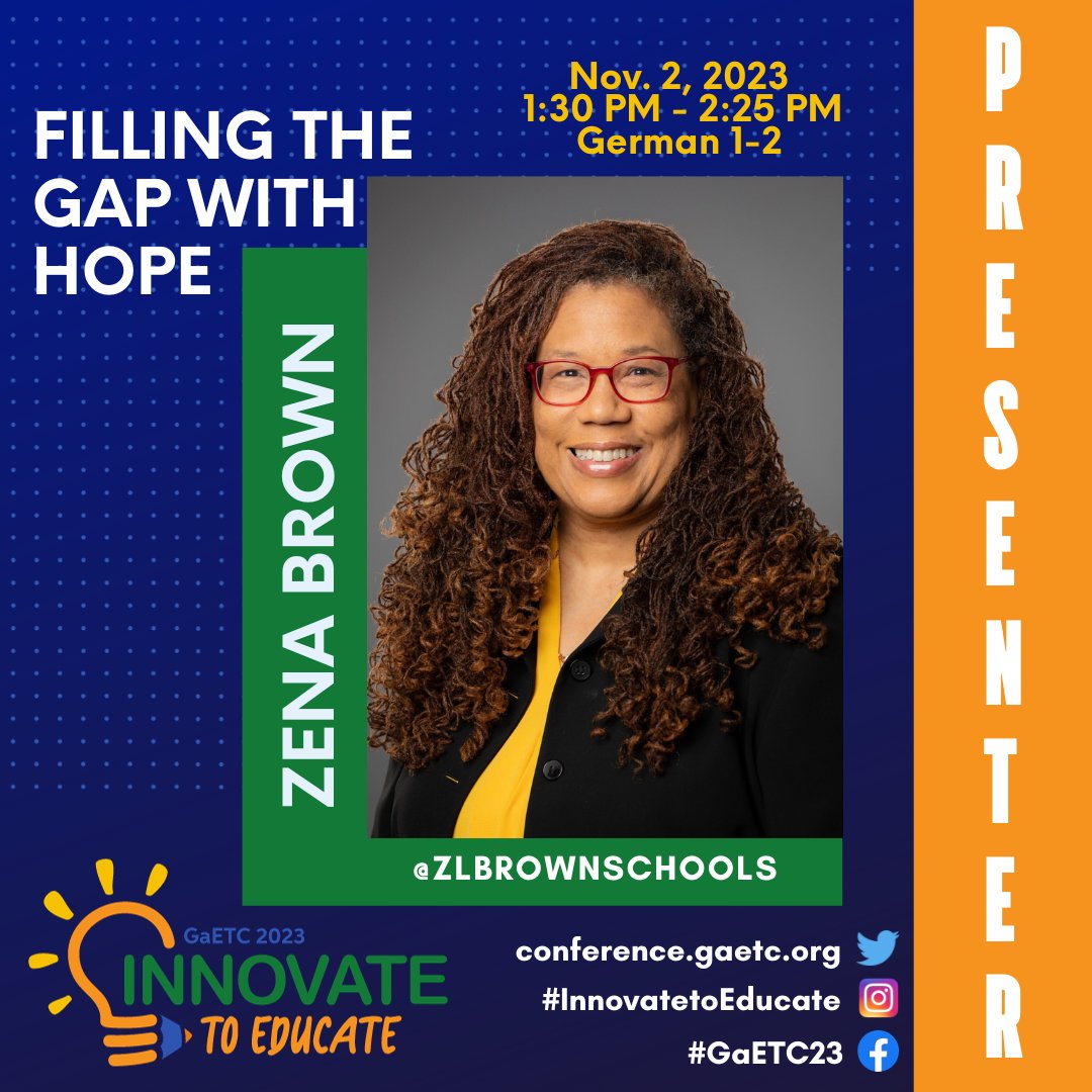 Look for my @ksuiteach co-workers and @zlbrownschools at #GaETC23
@cathleenbeachboard
#hopetheory
#adulthopescale
#seesawlearning
#sel