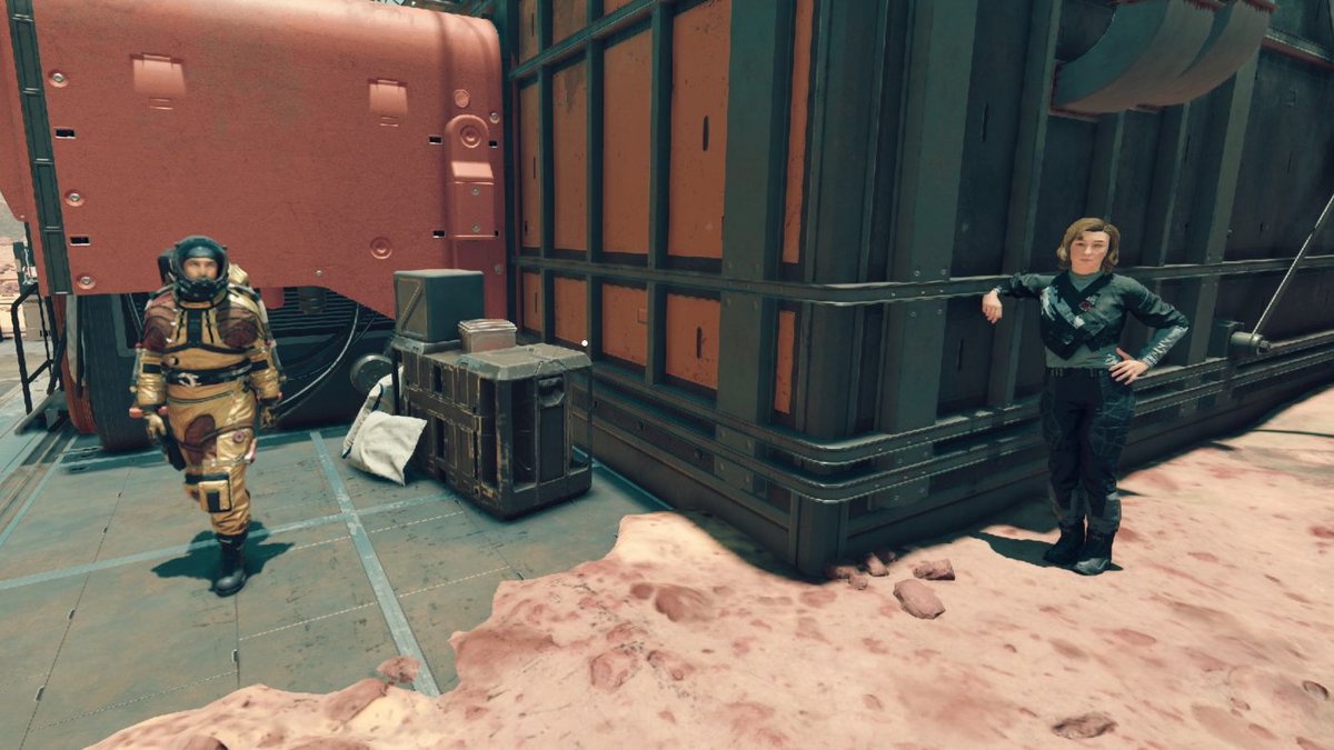 Someone is either overprepared or someone is underprepared to live on a foreign planet. #Starfield <a href="/StarfieldGame/">Starfield</a> #gaming