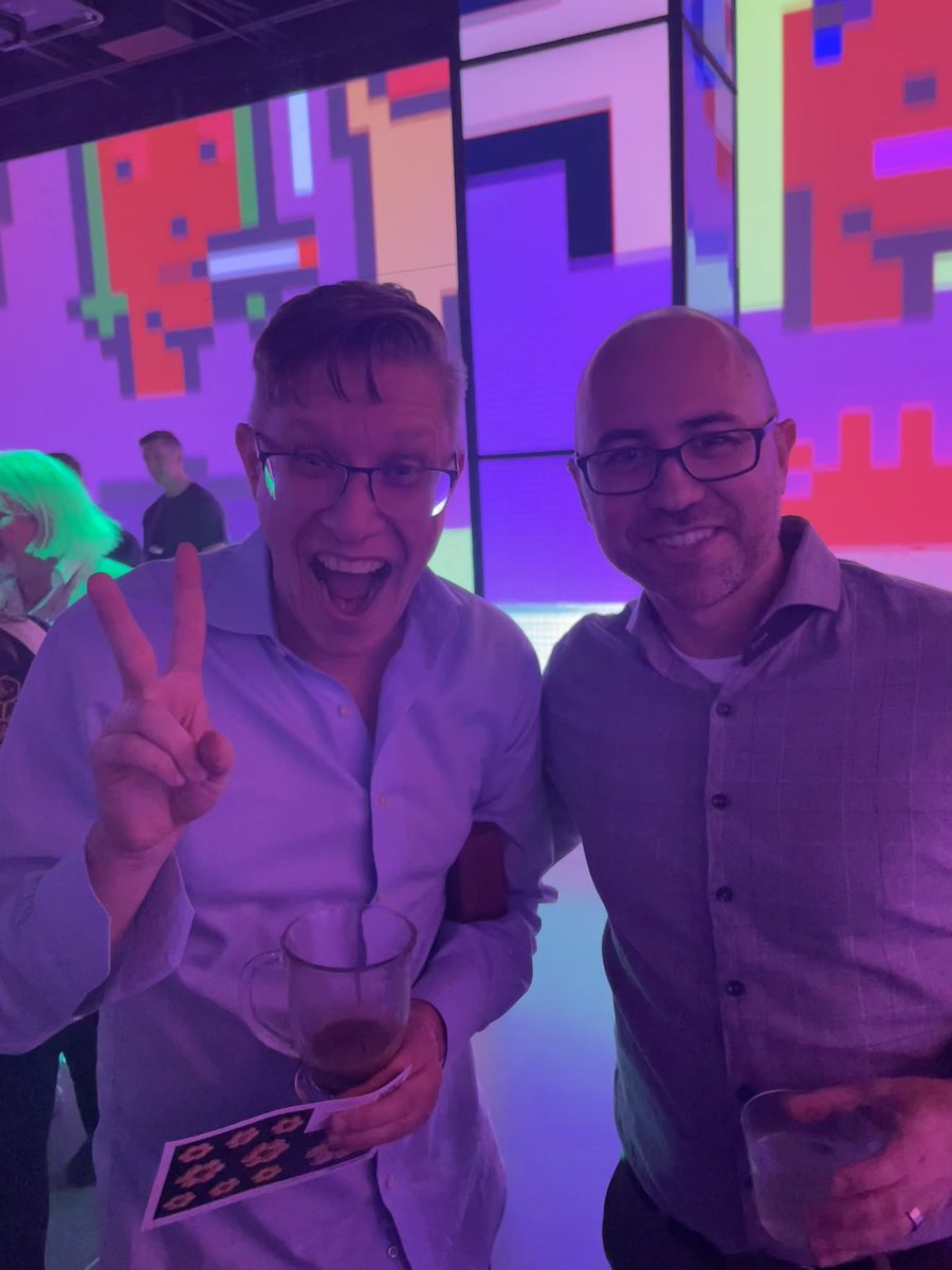 great party <a href="/beeple/">beeple</a> 
Full circle, your Dec 2020 open editions were my first NFTs - #bullrun incoming